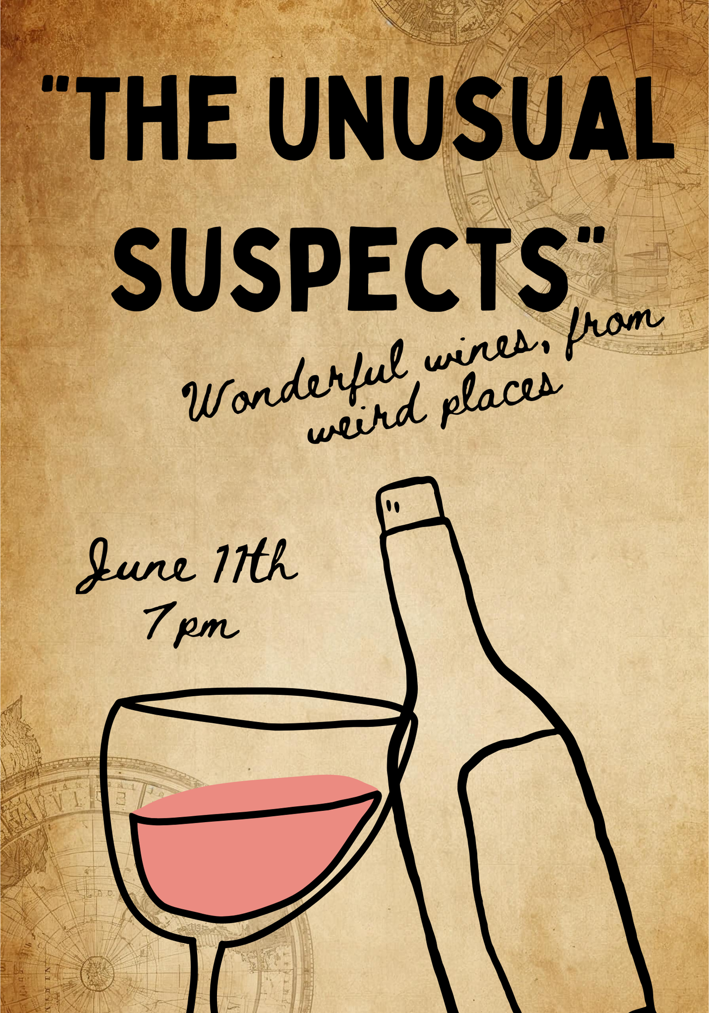 The Unusual Suspects - 11th June - 7pm