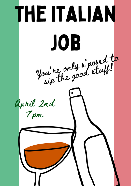 The Italian Job - 2nd April - 7pm