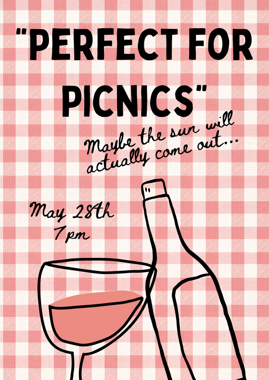 Perfect for Picnics - Thursday 28th May - 7pm